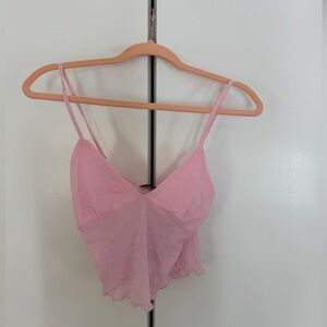 White Fox Boutique Light Pink Tank Top